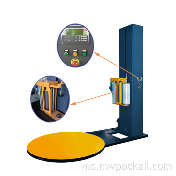 Mesin Pembalut Pallet Regangan Turntable Berkualiti Tinggi